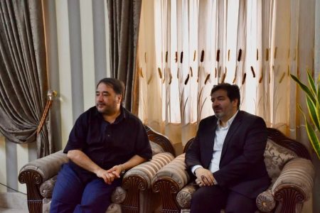 دیدار مدیرکل امور اقتصادی و دارایی استان با رئیس اتاق بازرگانی کرمانشاه