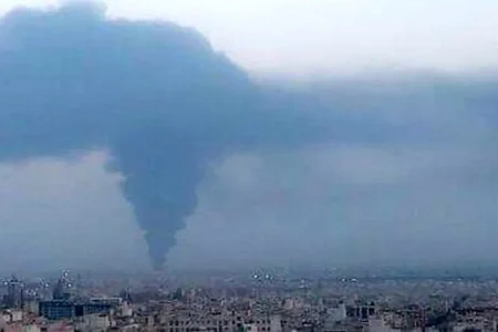 علت دود اطراف سایت هسته‌ای اصفهان مشخص شد