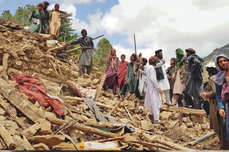 شمار قربانیان زلزله افغانستان به بیش از دو هزار نفر رسید