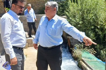 بازدید سرپرست شیلات کرمانشاه از مزرعه پرورش ماهی پاطاق