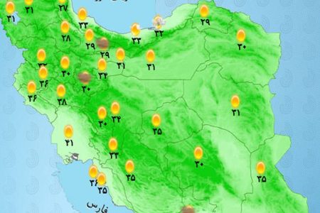 پیش‌بینی رگبار و رعدوبرق در شمال‌غرب کشور فردا