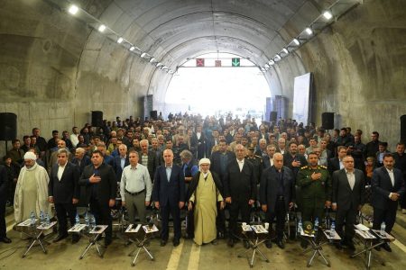 تونل سیاه‌طاهر به نام شهید حاجی‌زاده در مسیر جوانرود – ثلاث بهره‌برداری شد