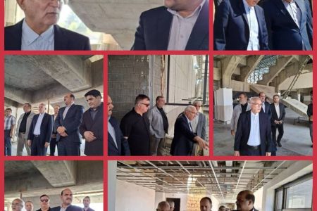 بازدید دکتر عبدالرضا مصری از پروژههای ورزشی کرمانشاه